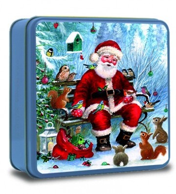 Koekjesblik Kerstman