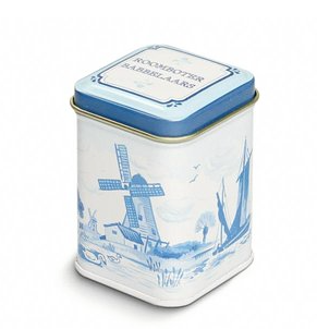 Babbelaars blik delftsblauw