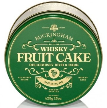 Buckhingam fruit cake swhiskey