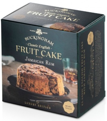Buckhingam furit cake rum