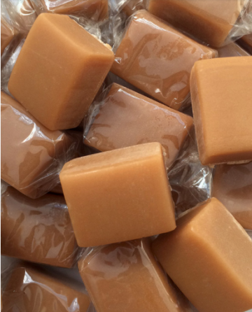 Caramel seasalted fudge