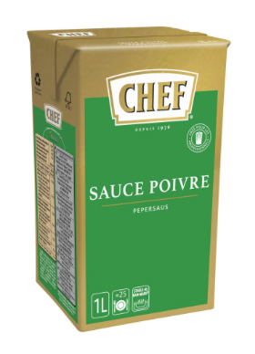 Chef classic pepersaus