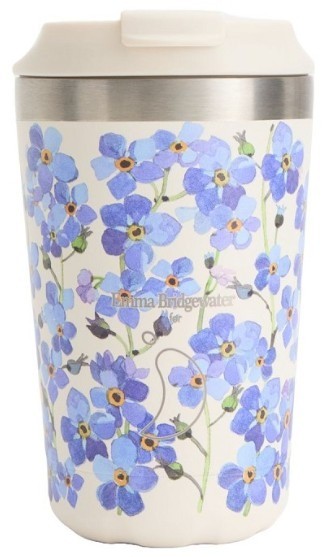 Chilly coffee cup forget me not