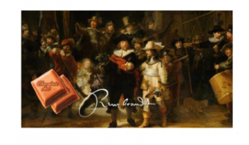 Chocolade reep rembrandt nachtwacht