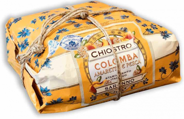Colomba amaretti pesca