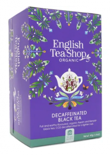 Decafeinated black tea 