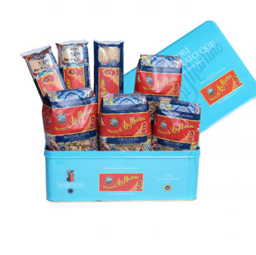 Di martino pin up turquoise pasta gift box pasta dry goods di martino 103461