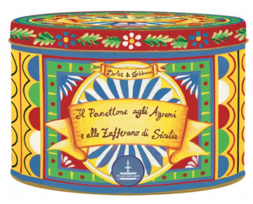 Dolce  gabbana panettone allo zafferano