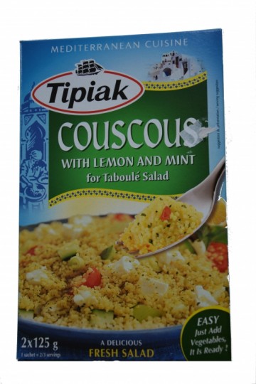Tipiak couscous met citroen en munt