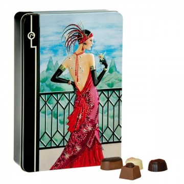 Churchill's Belgische chocolade biscuits in blik