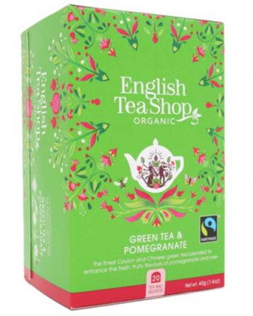 English Tea Shop Green tea & Pomegranate