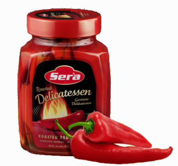 Geroosterde paprikas