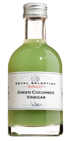 Groene komkommer azijn