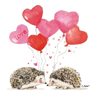 Hedgehogs in love