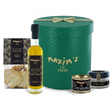 Maxims de paris kerstpakket groen