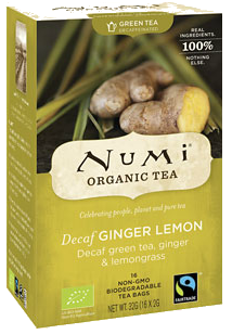 Numi Tea Ginger Lemon