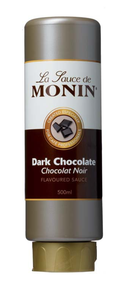 Monin Dark chocolate topping