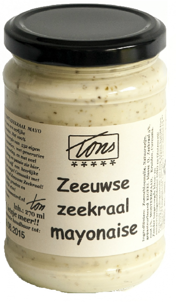 Ton's Zeeuwse zeekraal mayonaise