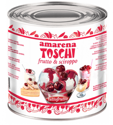 Toschi amarene kersen grote blik