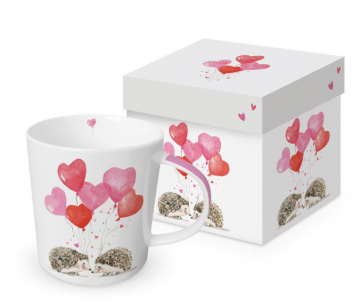 Hedgehogs in Love Mug