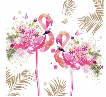 Flamingo Servetten