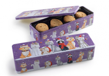 Farmhouse Kerst Kat Blik