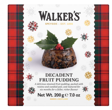 Walker's Christmas Fruit Pudding
