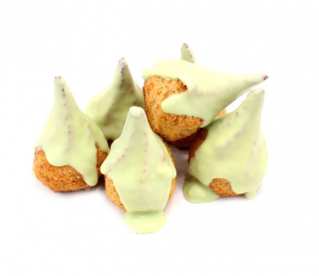 Vijgenkoekje groene chocolade