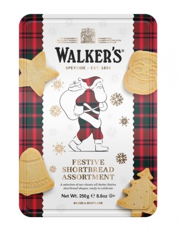 Walkers festive shortbread