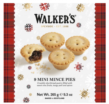 Walkers miniature mince pies